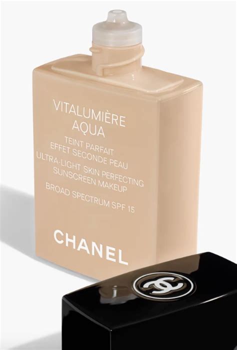 chanel vitalumiere 10 beige|chanel vitalumière aqua spf 15.